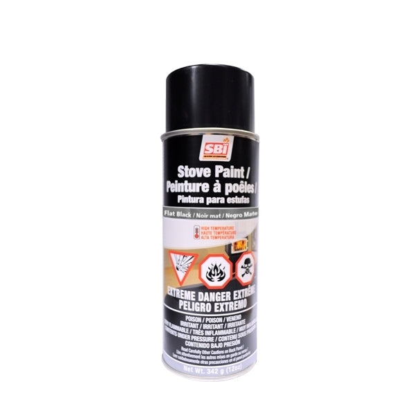 AC05956 FLAT BLACK STOVE PAINT