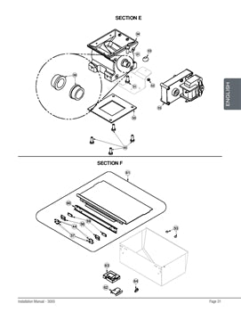Osburn 3000 Pellet Stove Parts OP00030