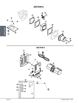 Osburn 3000 Pellet Stove Parts OP00030