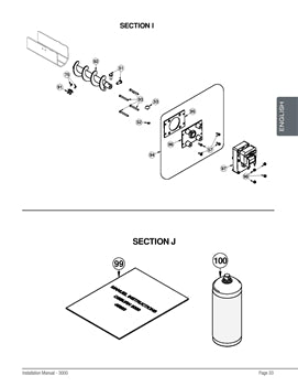 Osburn 3000 Pellet Stove Parts OP00030