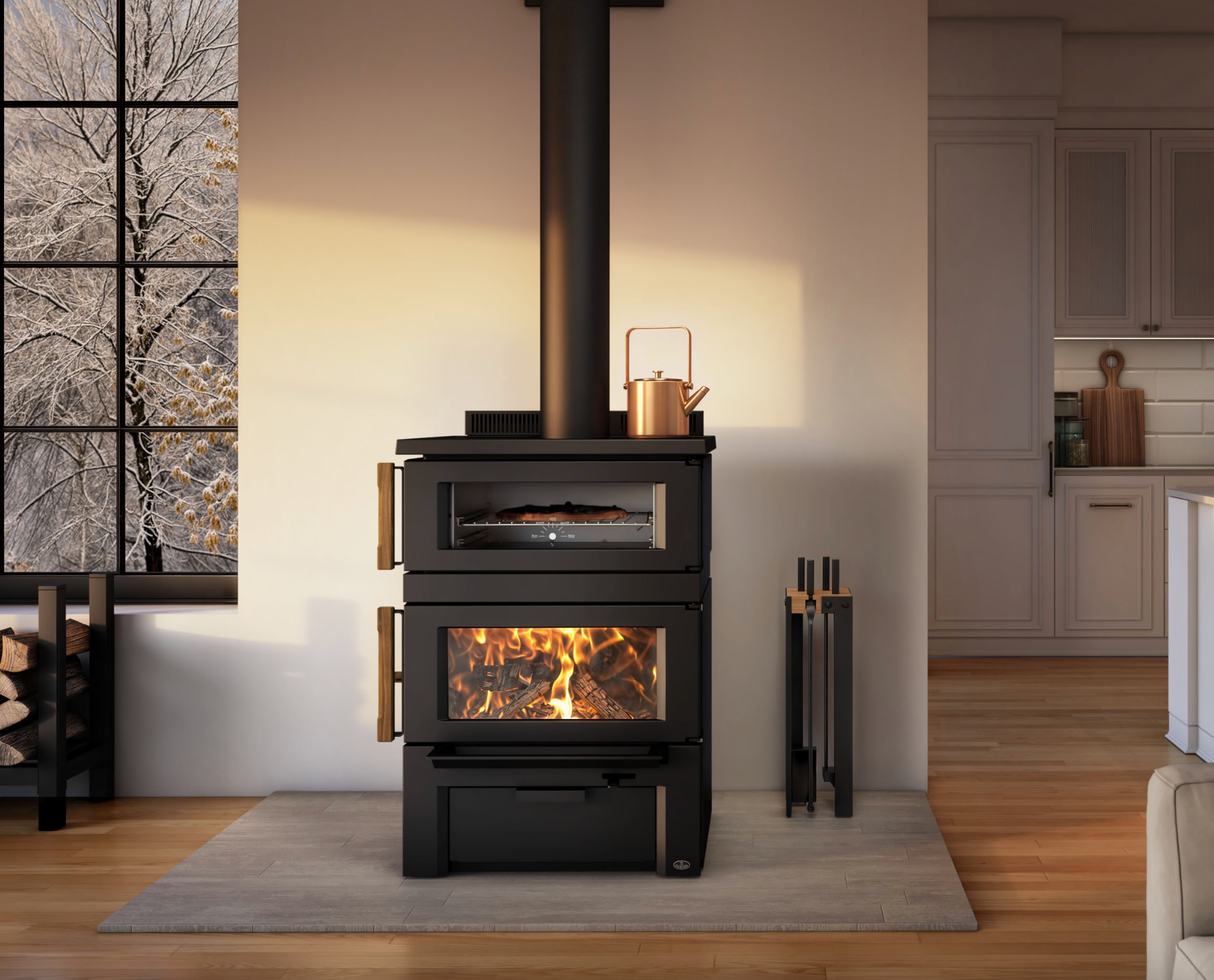 Osburn Gusto Wood Cookstove OB02047 Osburn Gusto Wood Cookstove OB02047