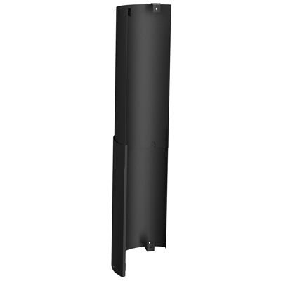 SP00250 6'' Black Single Wall Standard Screen, 24" length