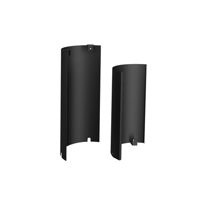 SP00270 6'' Black Single Wall Standard Telescopic Screen