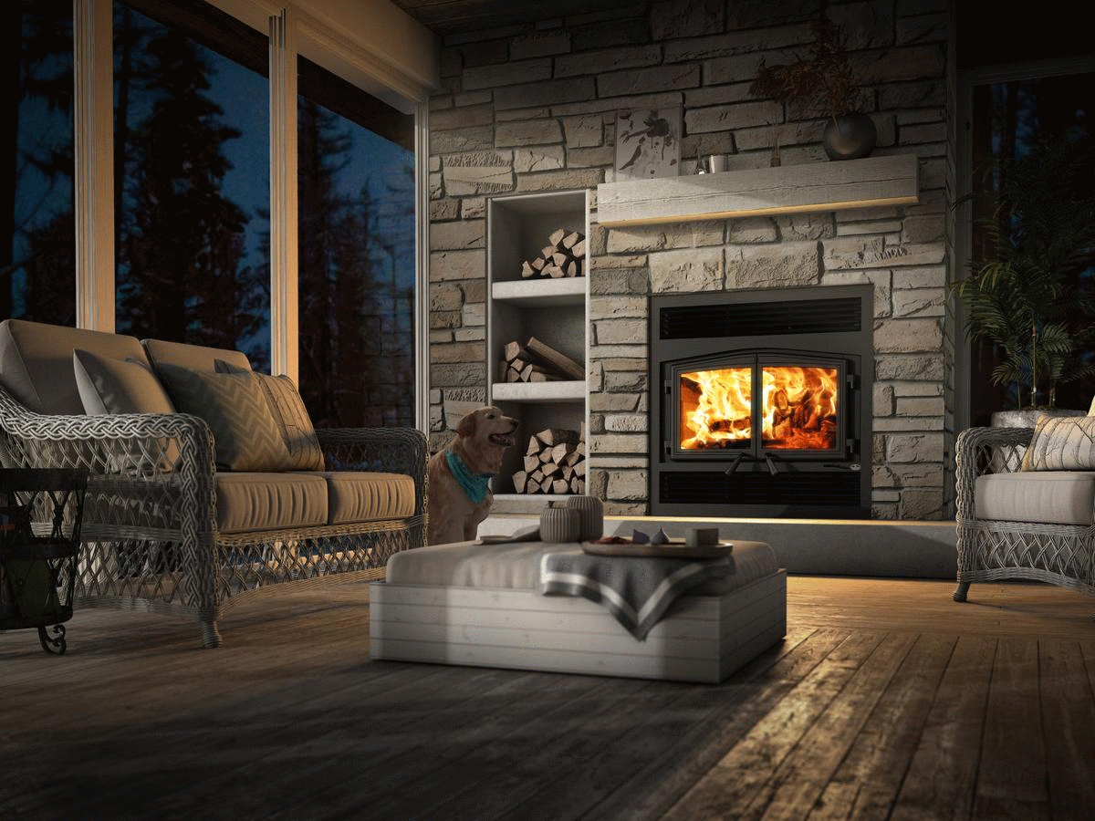 Osburn Stratford II Fireplace OB04007