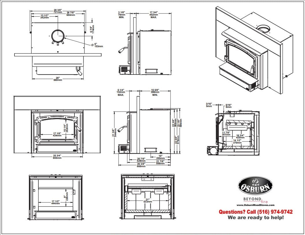 Osburn 2000 Wood Insert OB02016