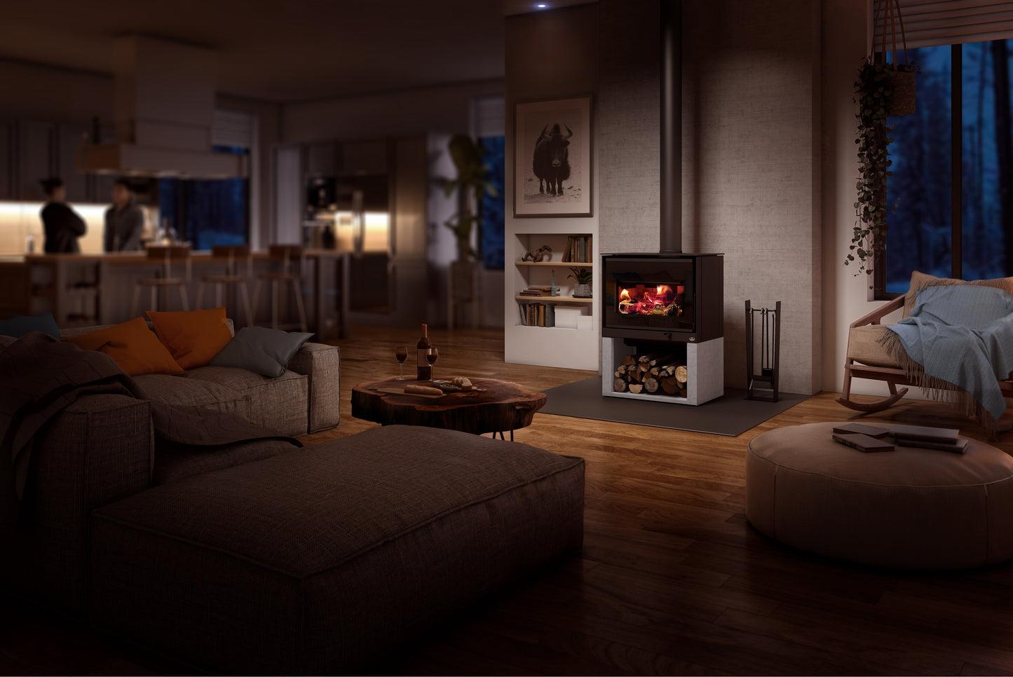 Osburn Inspire 2000 Wood Stove OB02042