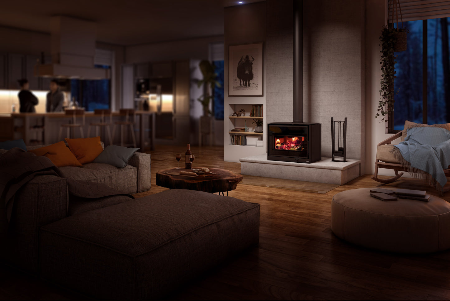 Osburn Inspire 2000 Wood Stove OB02042