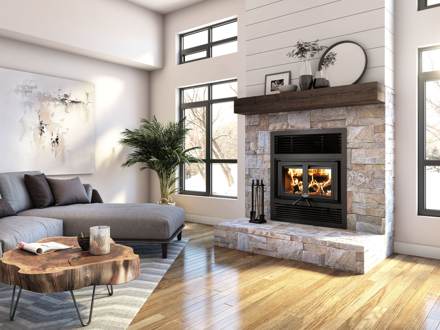 Osburn Everest III Fireplace OB04017