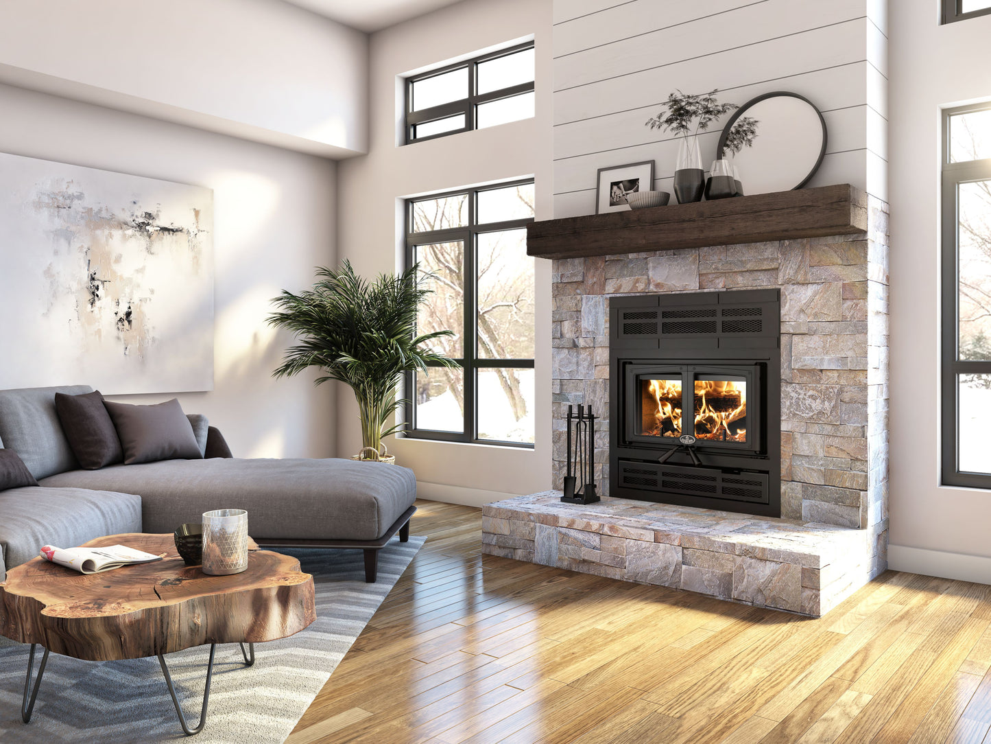 Osburn Everest III Fireplace OB04017