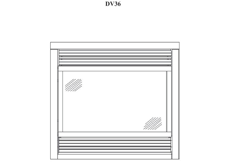 Osburn DV36 Gas Fireplace Parts OG03620