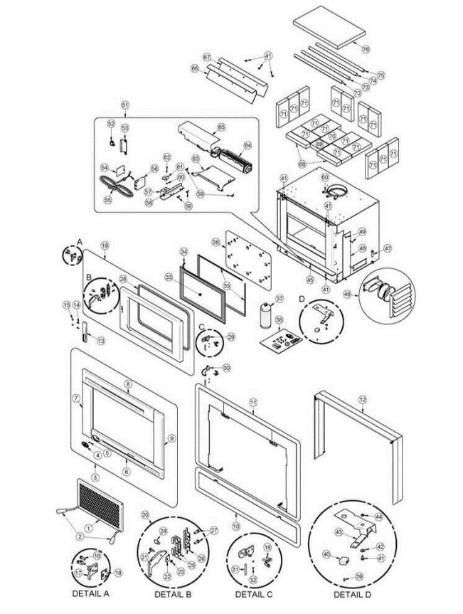 Osburn Matrix Insert Parts OB02021