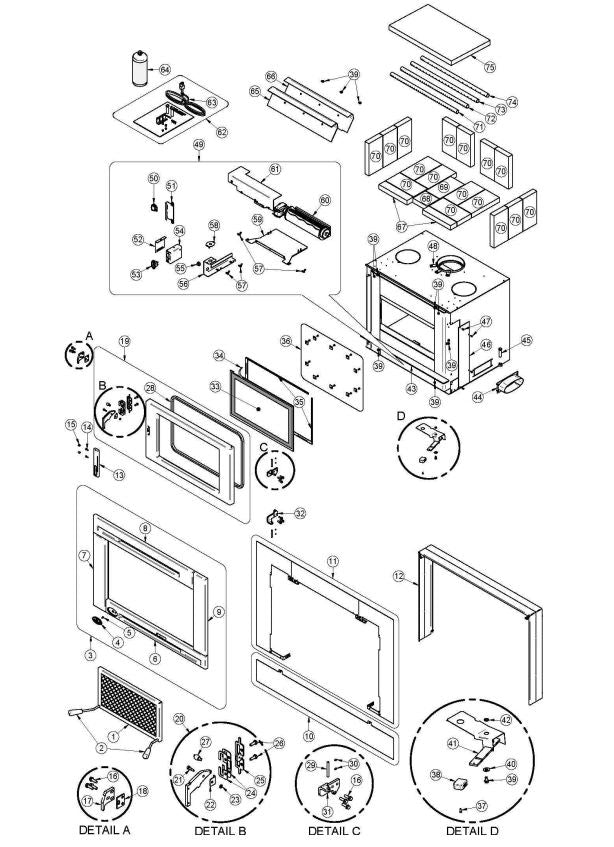 Osburn Matrix-I Insert Parts OB02025