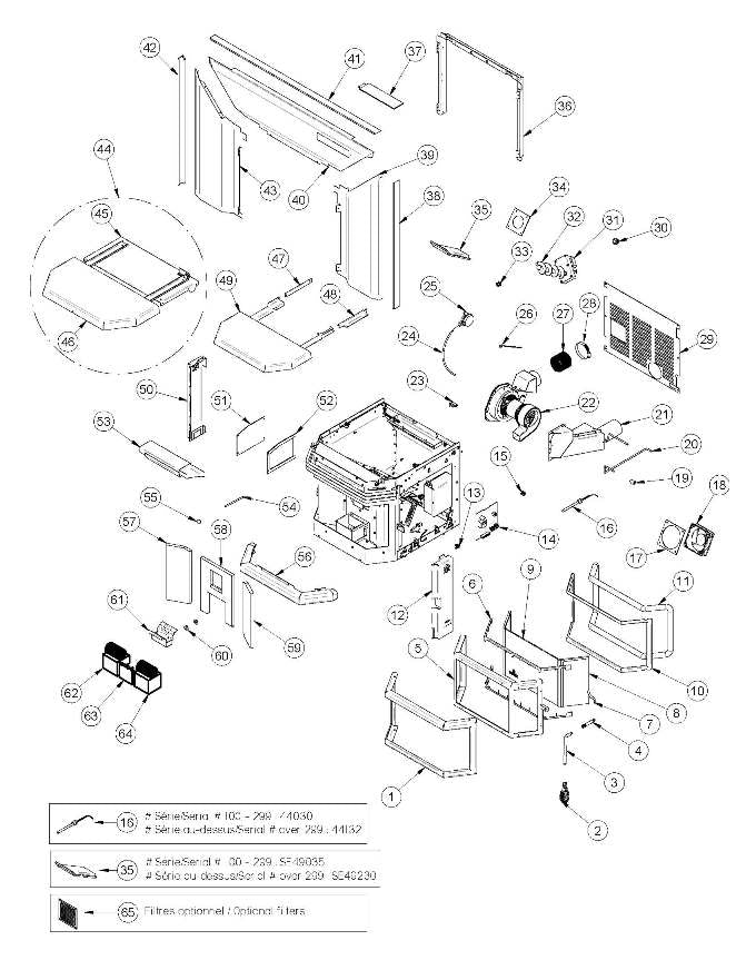 Osburn Hybrid 35 Pellet Insert Parts OP00035-I-1 Models 100-499