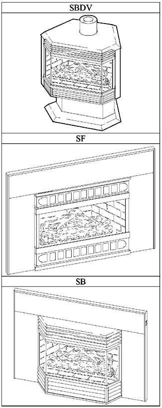 Osburn Saturna Gas Stove Parts